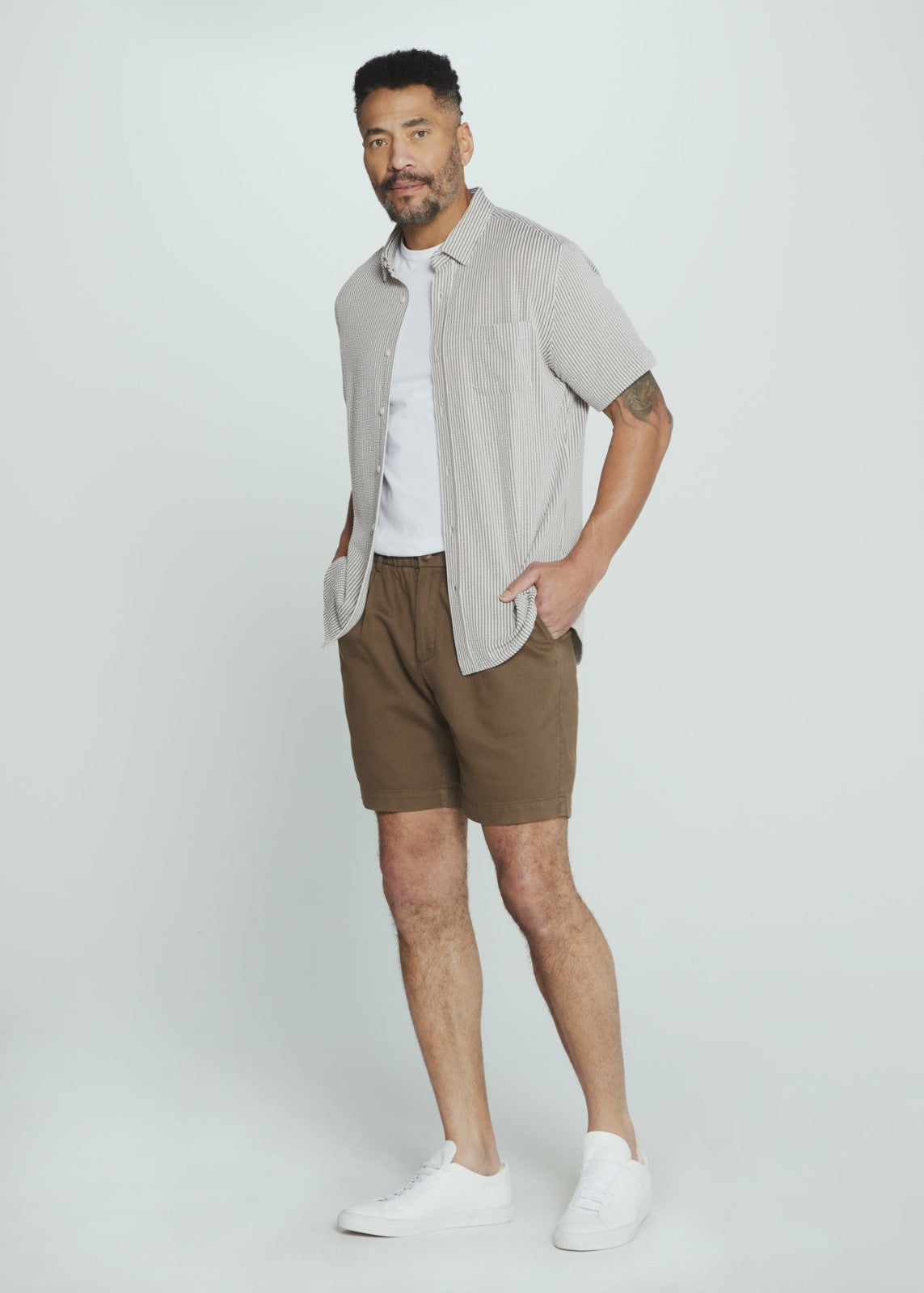 7Diamonds Laguna Linen Chino Short
