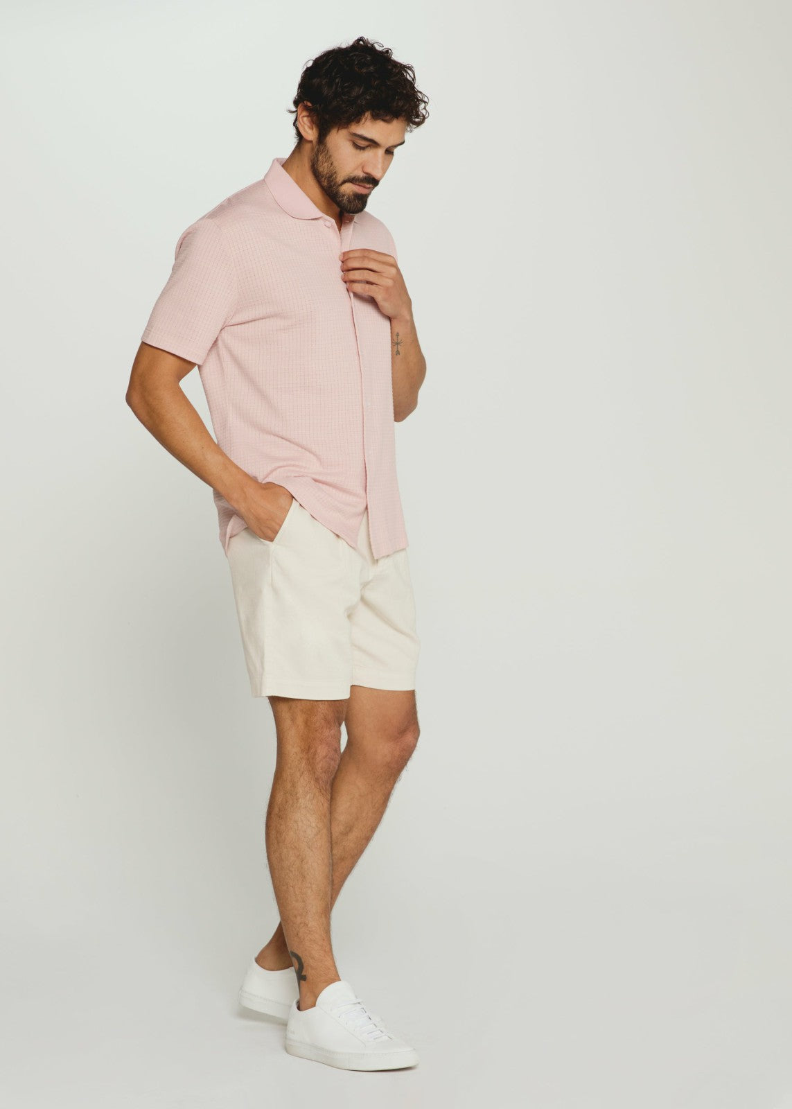 7Diamonds Laguna Linen Chino Short
