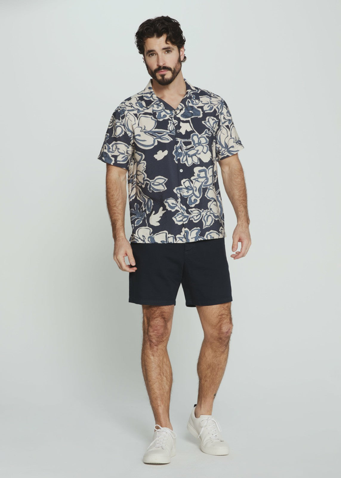 7Diamonds Laguna 7" Stretch Linen Short