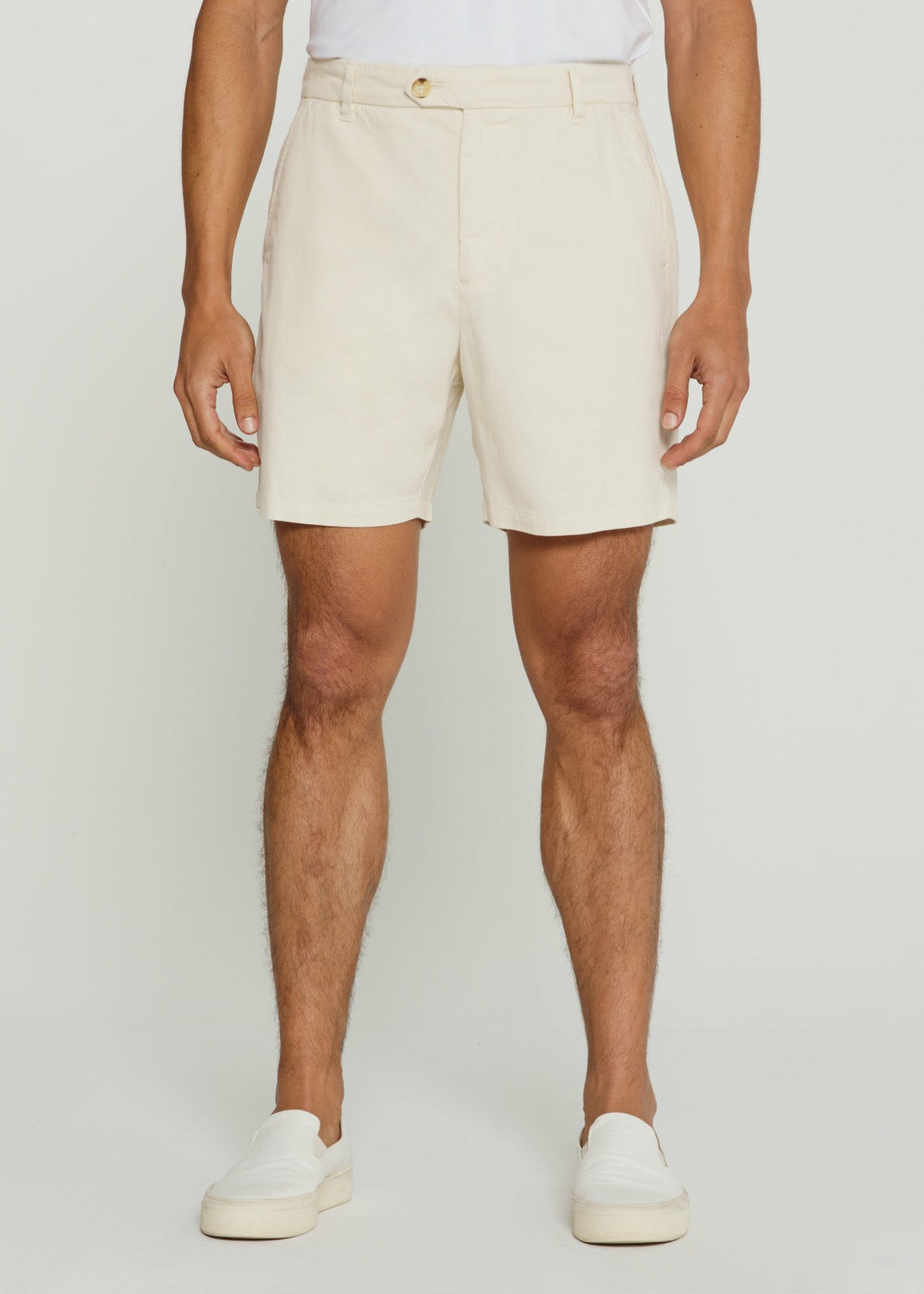 7Diamonds Laguna 7" Stretch Linen Short