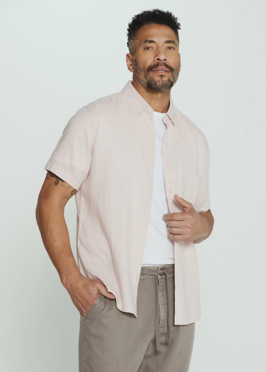 7Diamonds Oasis Linen Short Sleeve Shirt