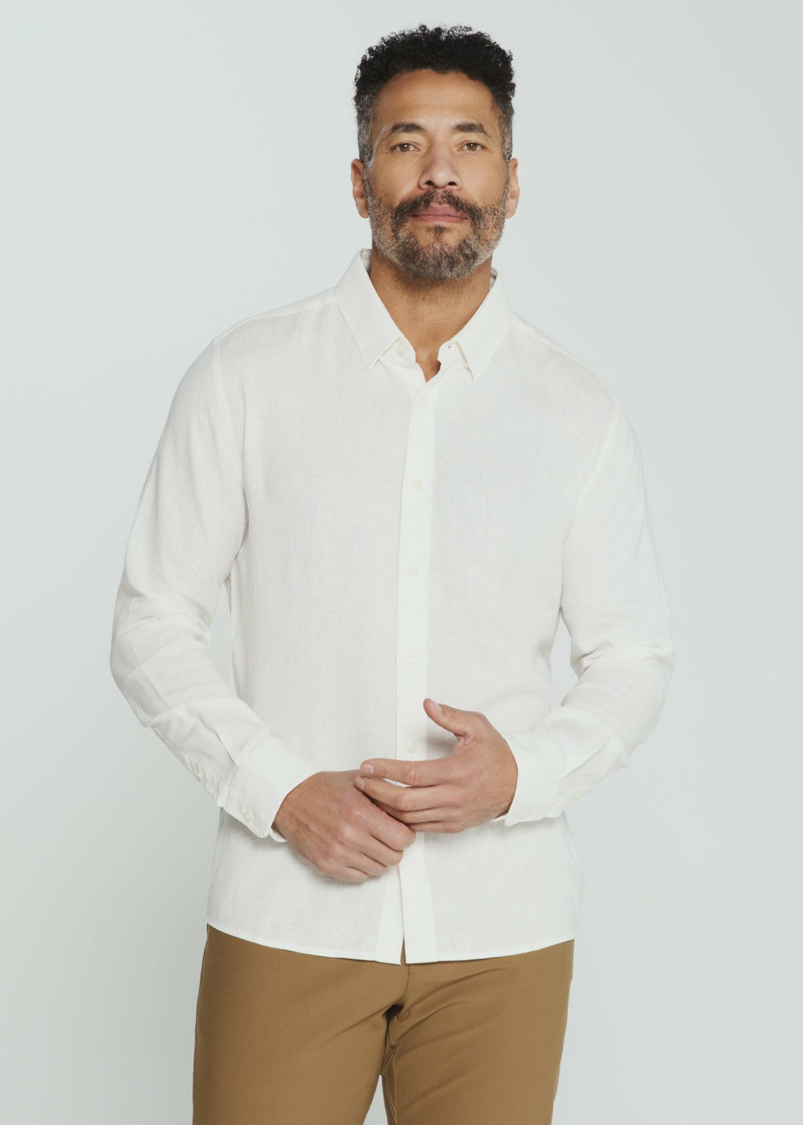 7Diamonds Oasis Linen Long Sleeve Shirt