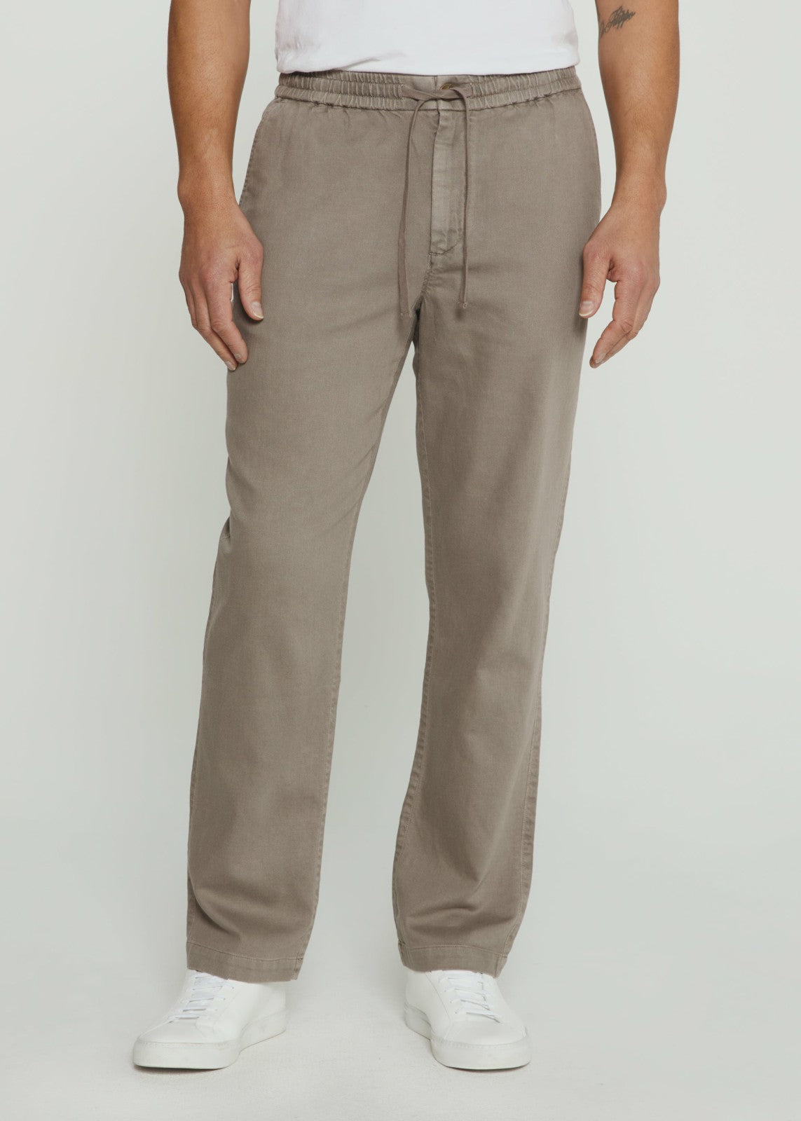 7Diamonds Laguna Stretch Linen Drawstring Pant