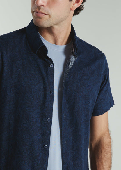 7Diamonds Oasis Linen Botanical Shirt