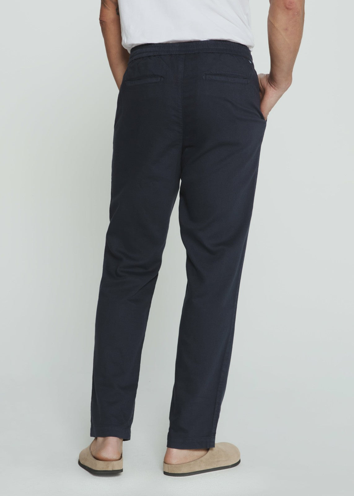 7Diamonds Laguna Stretch Linen Drawstring Pant