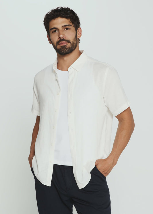 7Diamonds Oasis Linen Short Sleeve Shirt