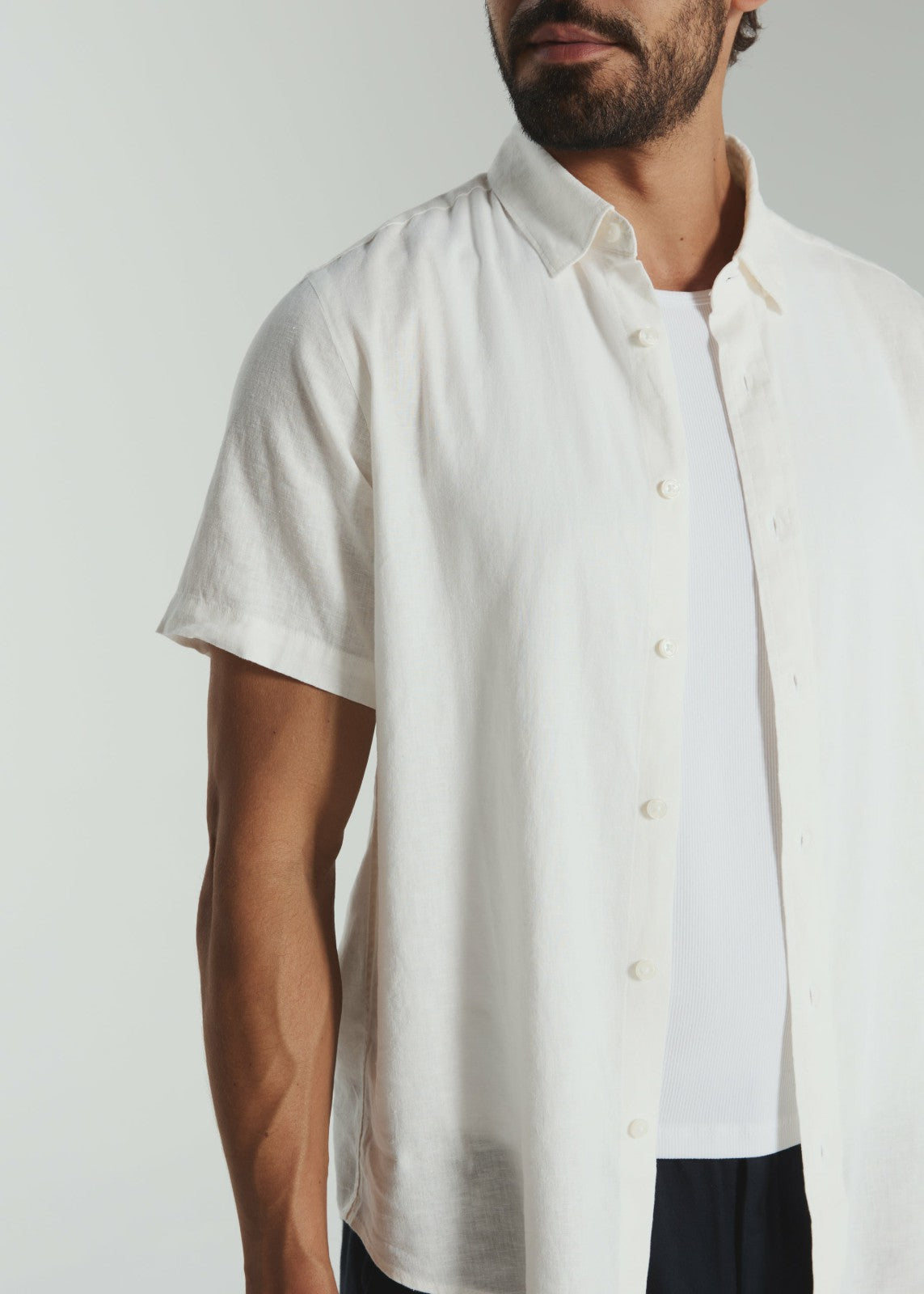7Diamonds Oasis Linen Short Sleeve Shirt