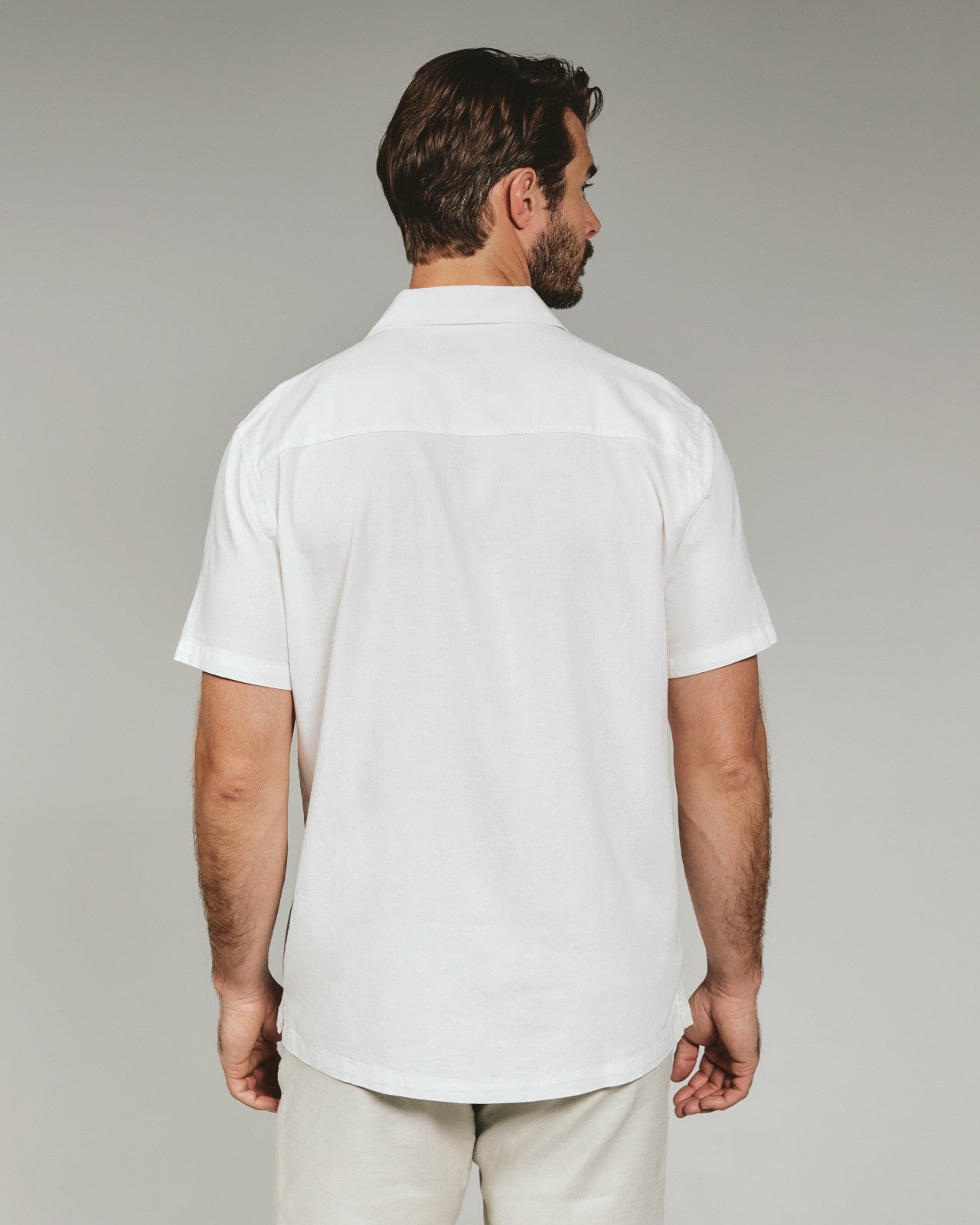 7Diamonds Marco Linen Camp Shirt