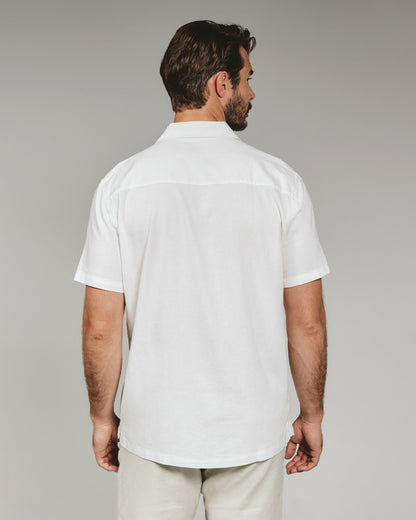 7Diamonds Marco Linen Camp Shirt
