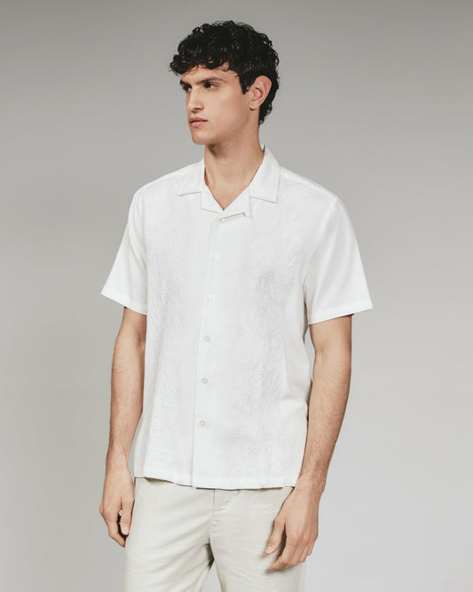 7Diamonds Aurelio Linen Camp Shirt