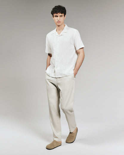 7Diamonds Aurelio Linen Camp Shirt