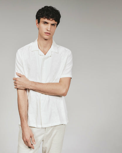 7Diamonds Aurelio Linen Camp Shirt