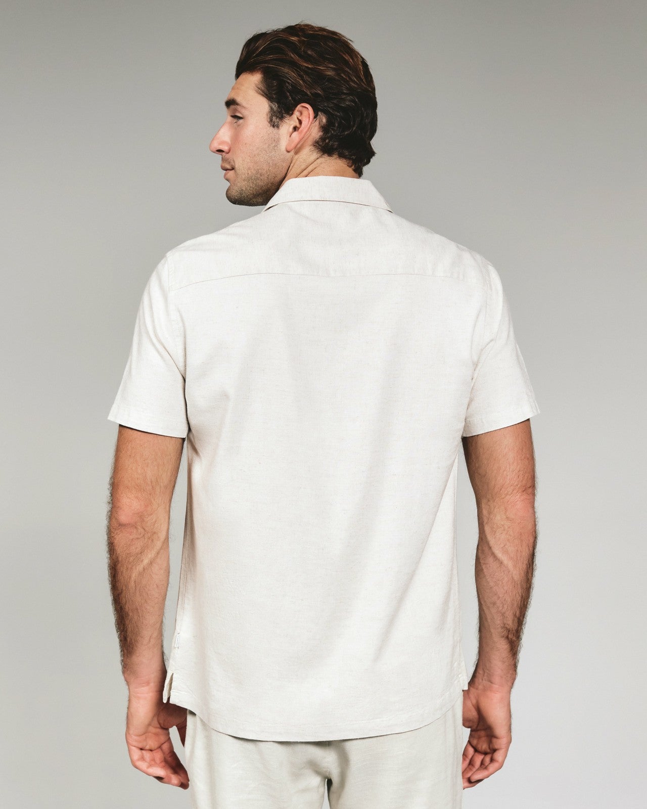 7Diamonds Pollock Linen Camp Shirt