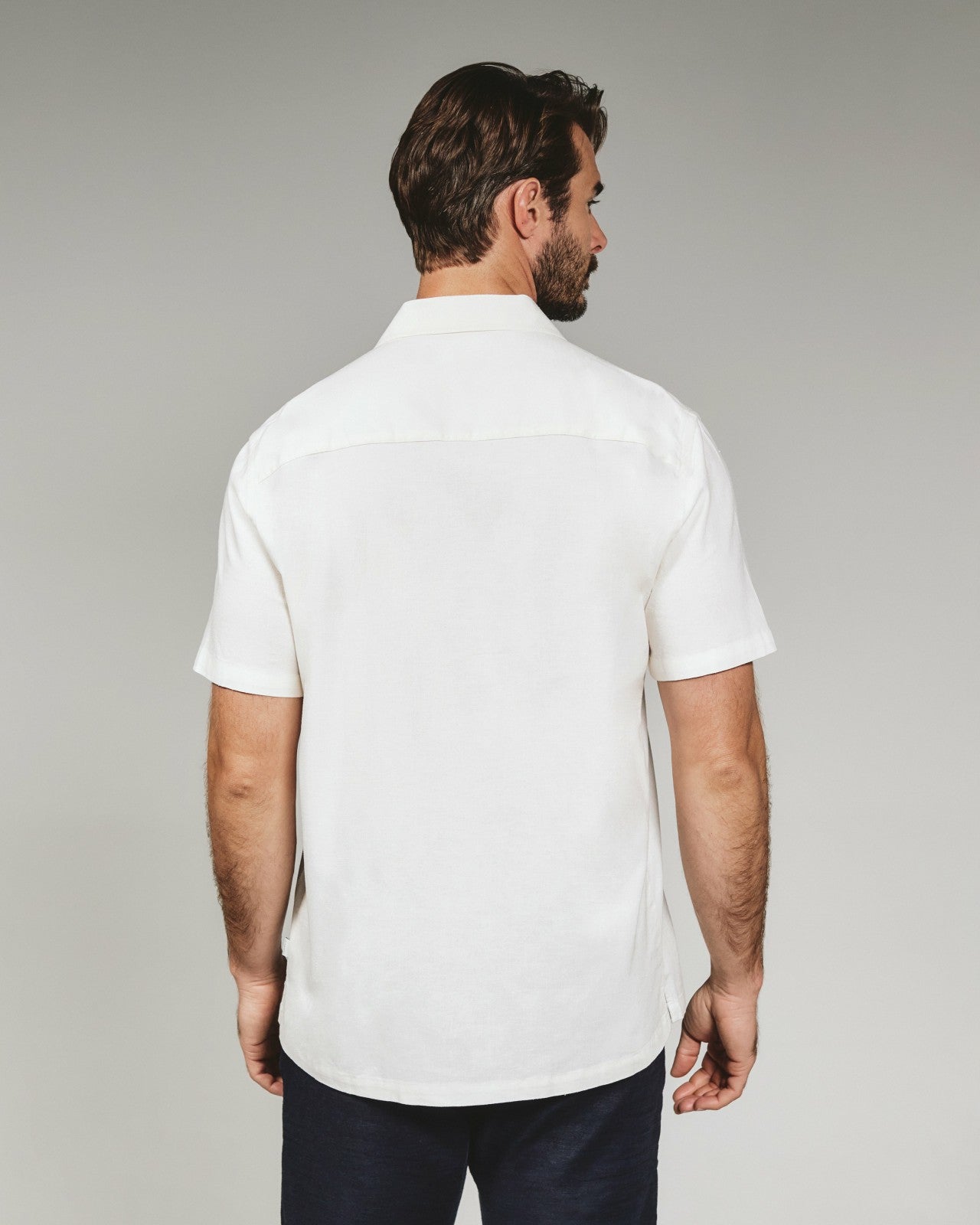 7Diamonds Heath Linen Camp Shirt