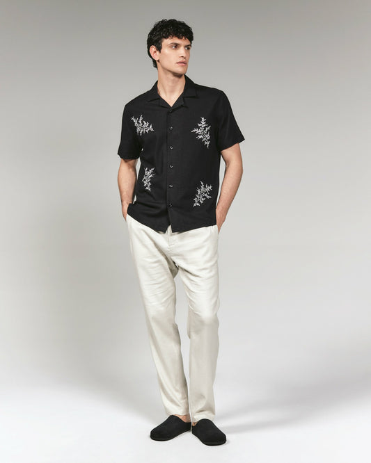 7Diamonds Heath Linen Camp Shirt