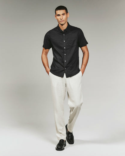 7Diamonds Bradhurst Linen Short Sleeve Shirt