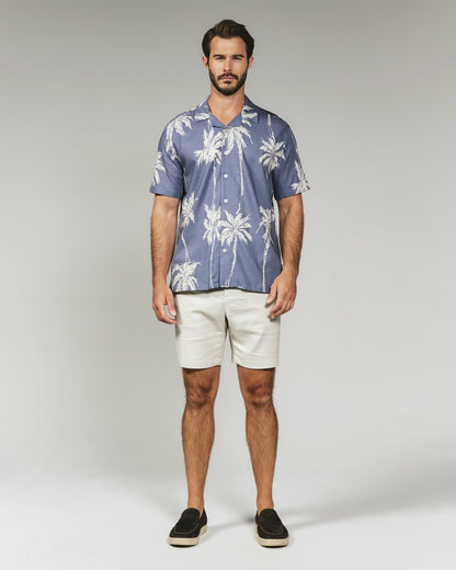 7Diamonds Daytona Linen Camp Shirt