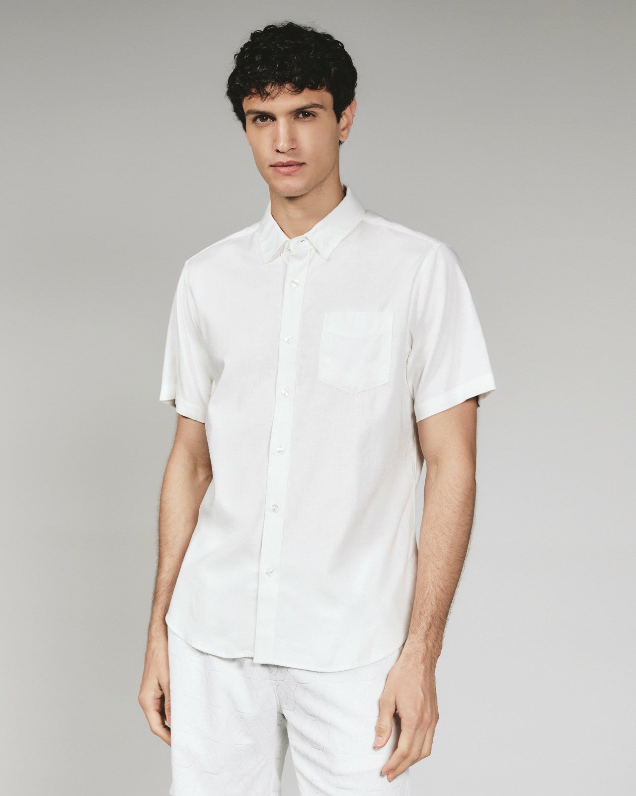 7Diamonds Bradhurst Linen Short Sleeve Shirt