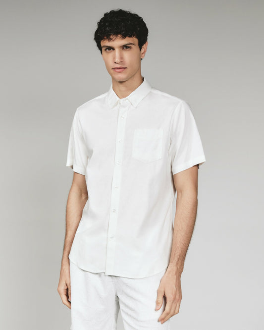 7Diamonds Bradhurst Linen Short Sleeve Shirt