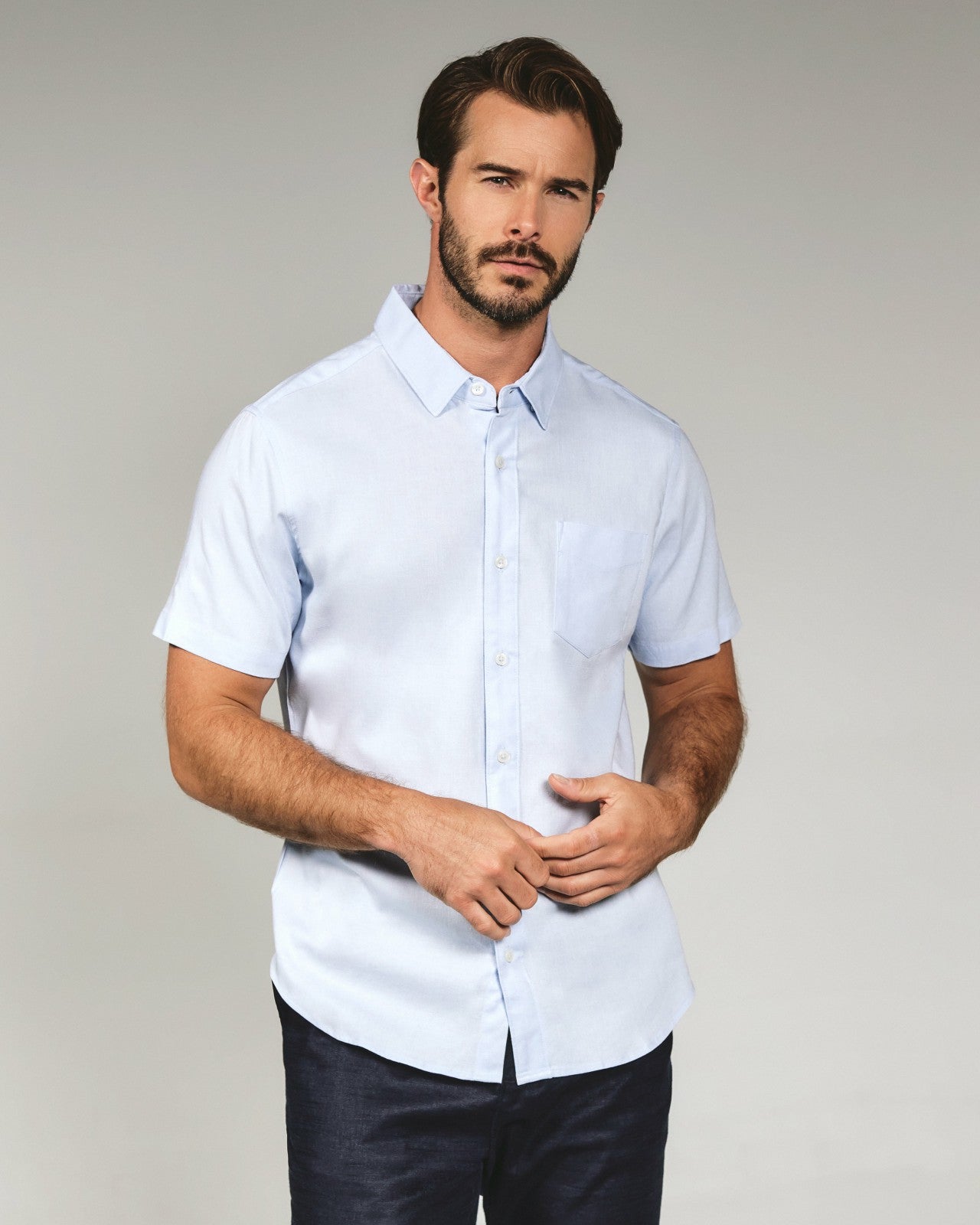 7Diamonds Bradhurst Linen Short Sleeve Shirt
