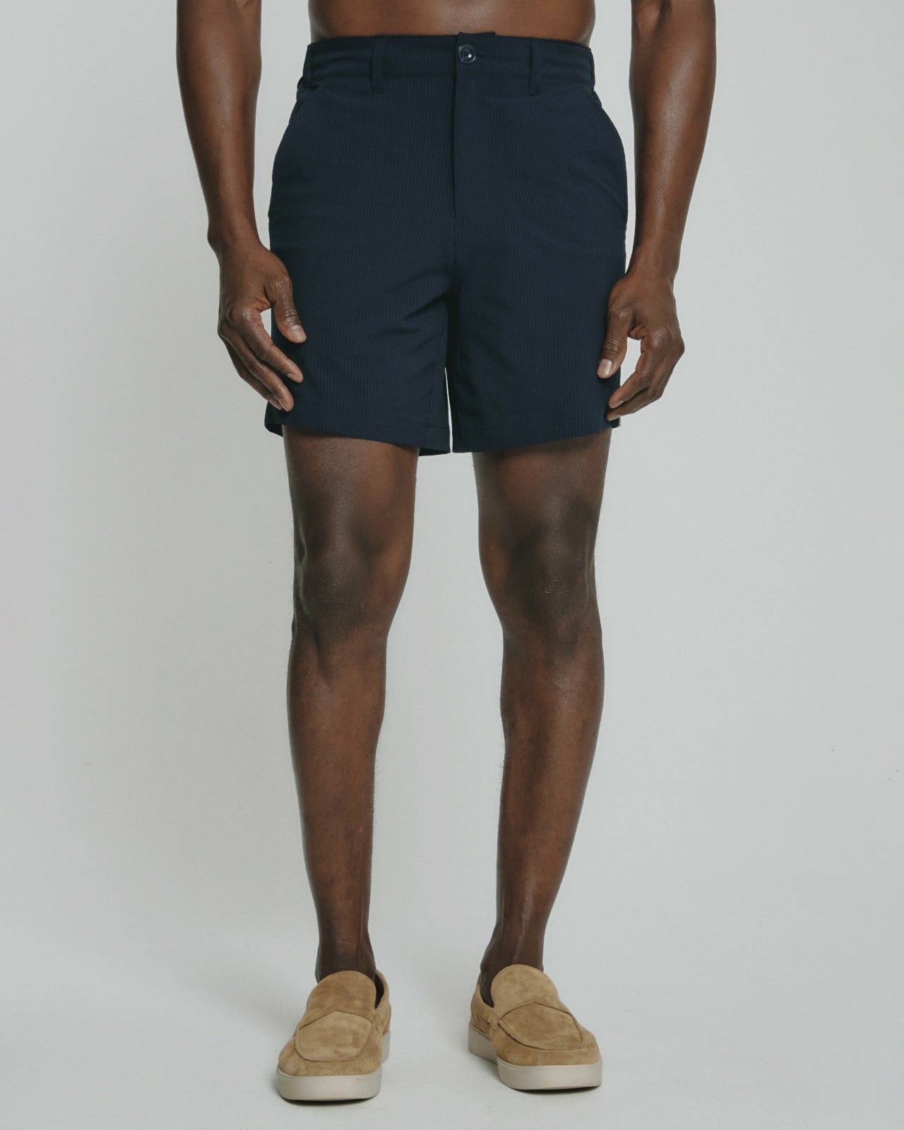 7Diamonds La Jolla Seersucker Stretch Hybrid Short