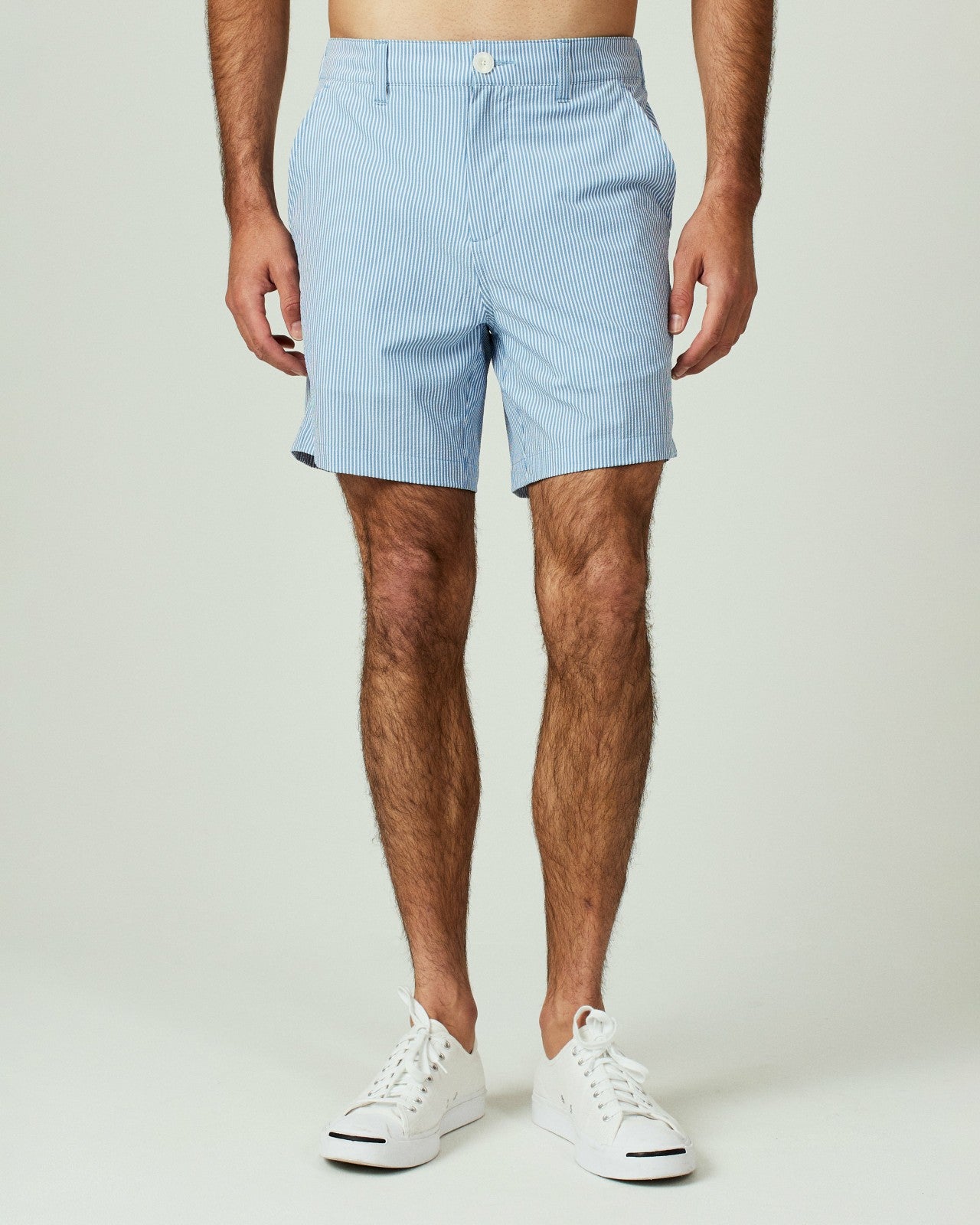 7Diamonds La Jolla Seersucker Stretch Hybrid Short