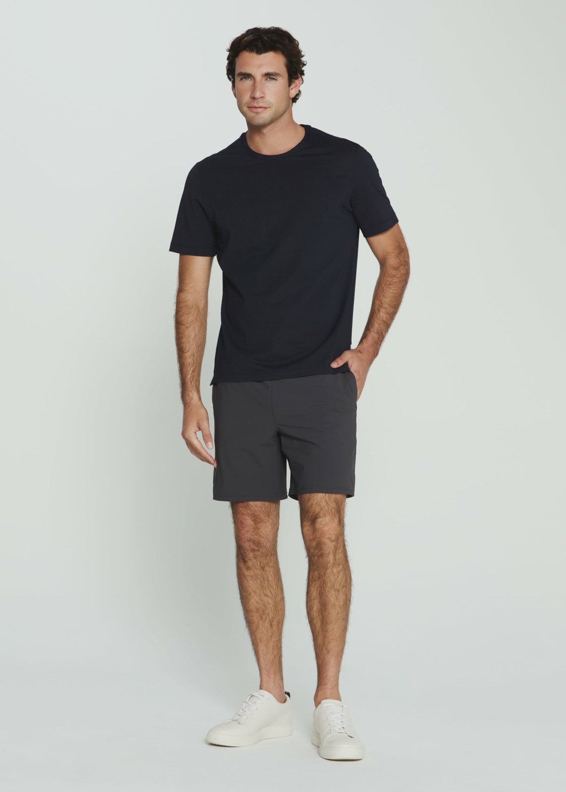 7Diamonds Sutherland Seersucker Stretch Tee
