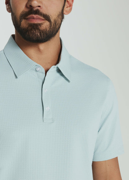 7Diamonds Sutherland Seersucker Stretch Polo