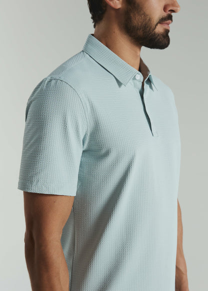 7Diamonds Sutherland Seersucker Stretch Polo