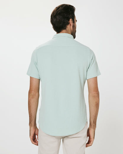 7Diamonds Bennet Seersucker Stretch Short Sleeve Shirt