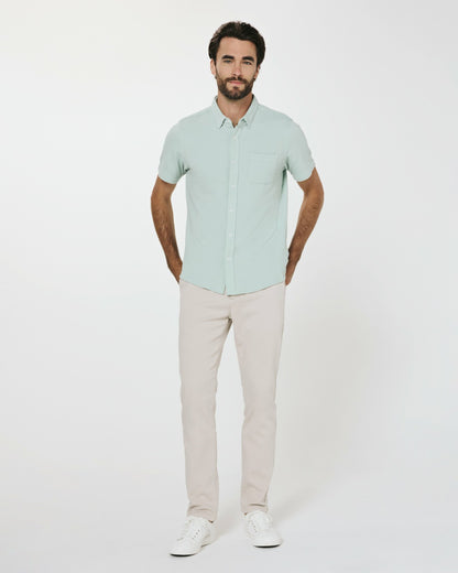 7Diamonds Bennet Seersucker Stretch Short Sleeve Shirt