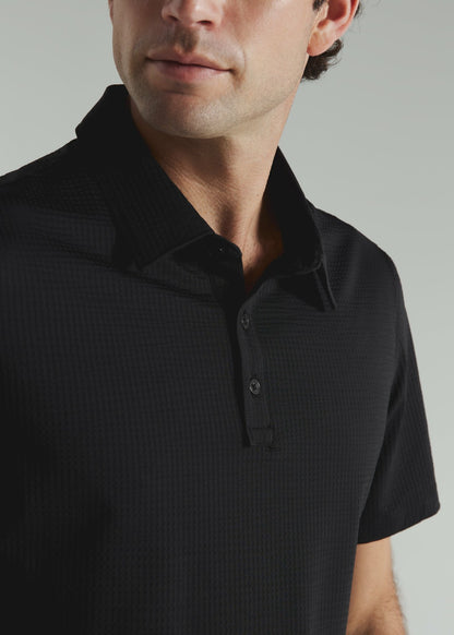 7Diamonds Sutherland Seersucker Stretch Polo