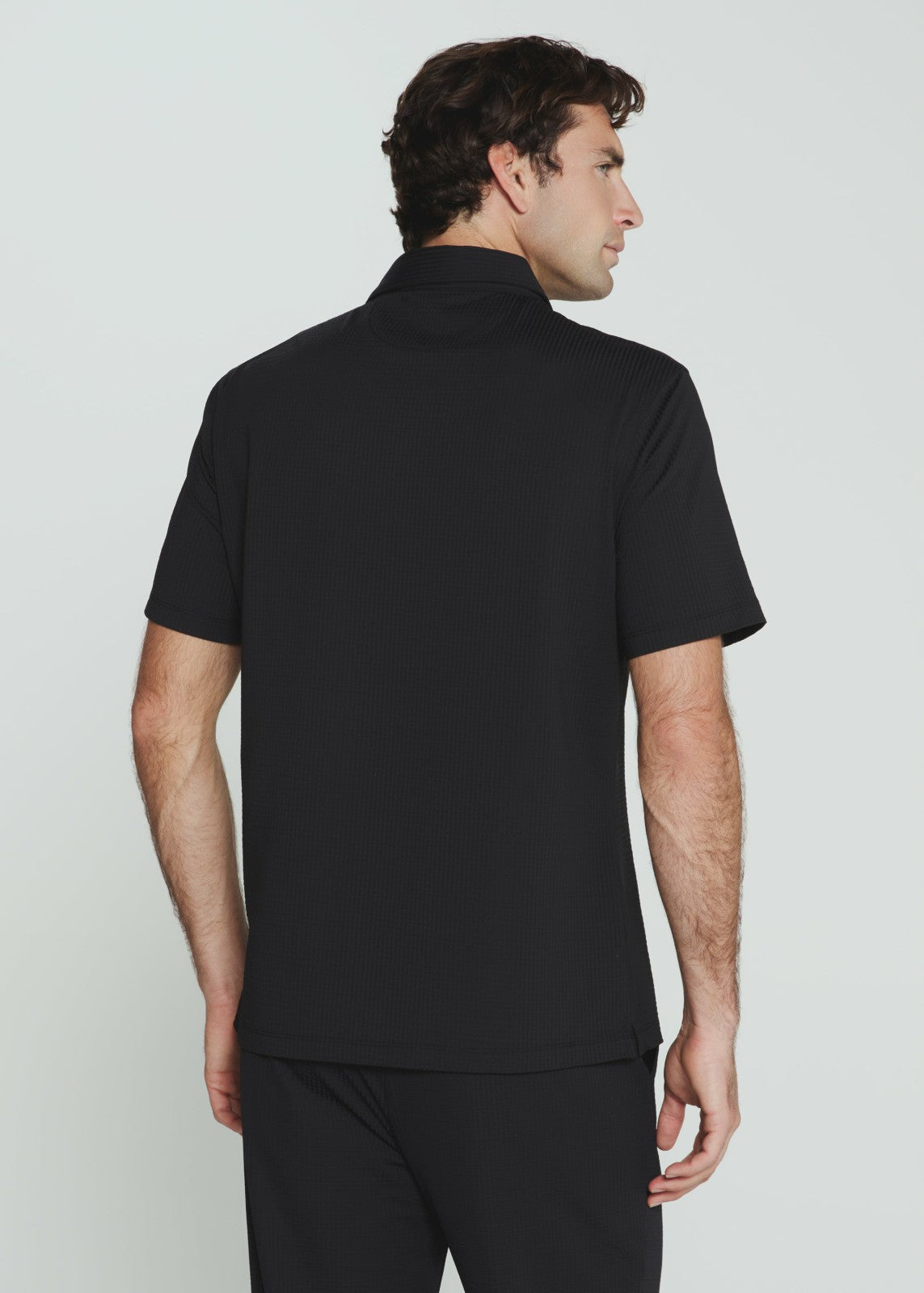 7Diamonds Sutherland Seersucker Stretch Polo