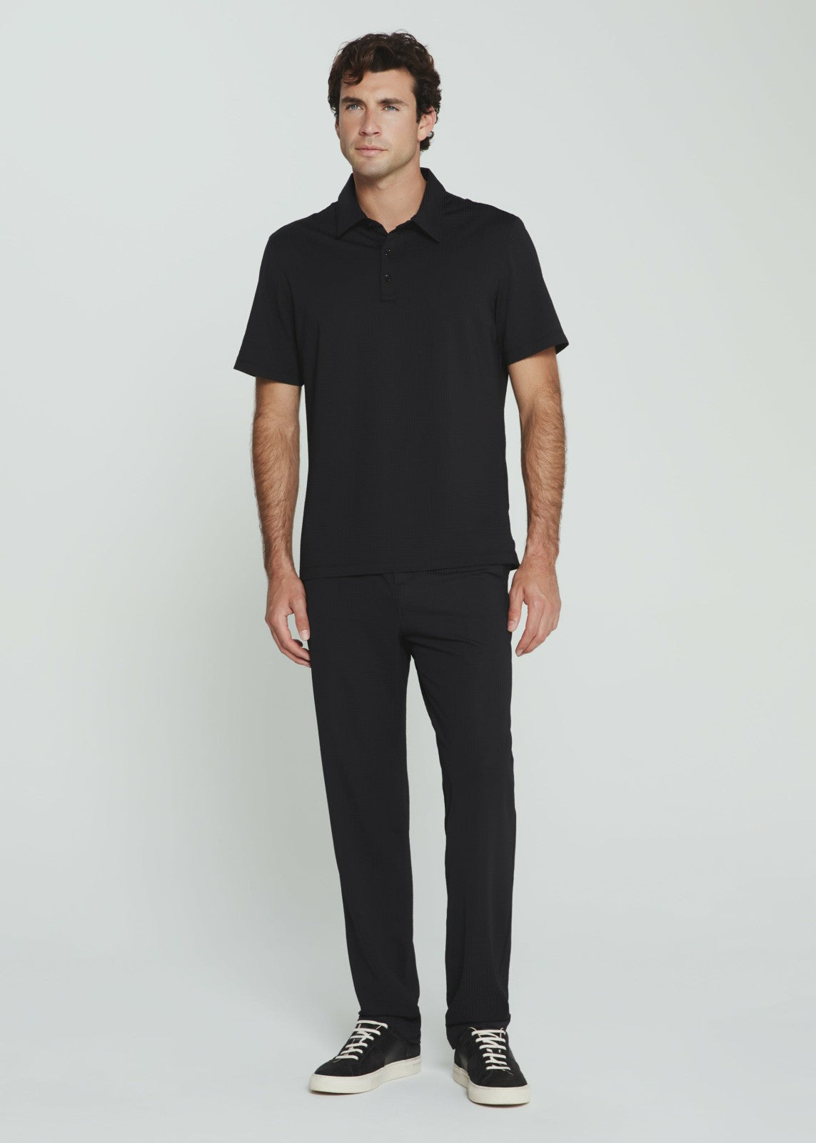 7Diamonds Sutherland Seersucker Stretch Polo