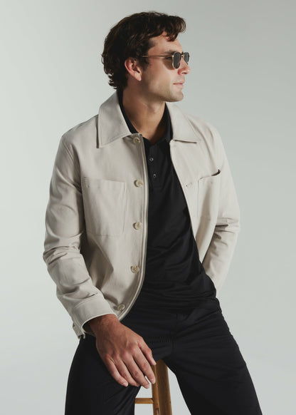 7Diamonds Sutherland Seersucker Stretch Polo