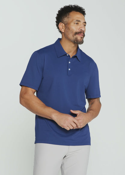 7Diamonds Sutherland Seersucker Stretch Polo