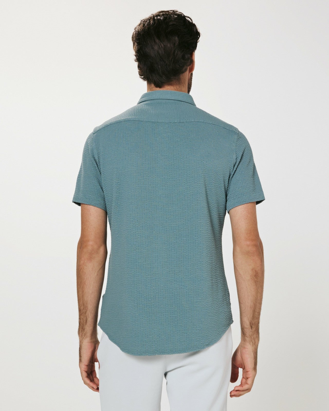 7Diamonds Bennet Seersucker Stretch Short Sleeve Shirt