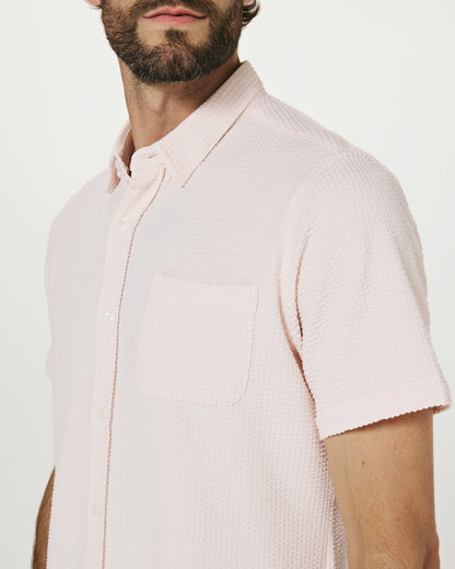 7Diamonds Bennet Seersucker Stretch Short Sleeve Shirt