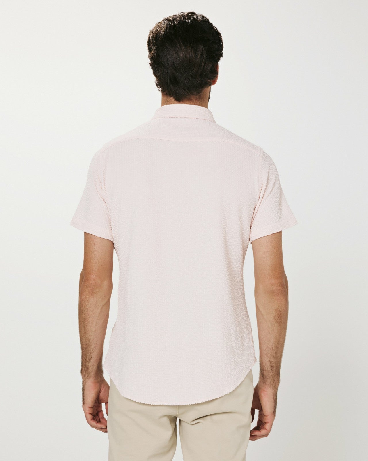 7Diamonds Bennet Seersucker Stretch Short Sleeve Shirt