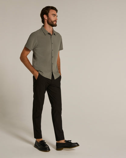 7Diamonds Barnes Seersucker Stretch Short Sleeve Shirt
