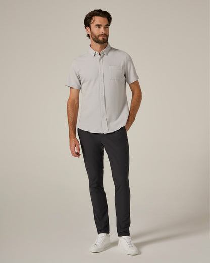 7Diamonds Bennet Seersucker Stretch Short Sleeve Shirt
