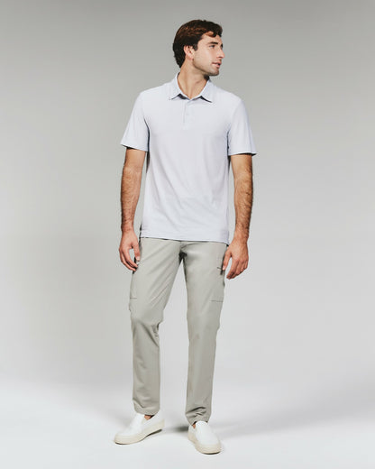 7Diamonds Marlowe Seersucker Stretch Polo