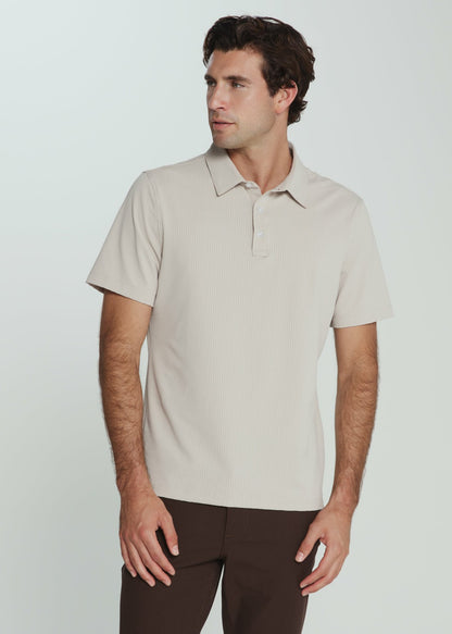 7Diamonds Sutherland Seersucker Stretch Polo