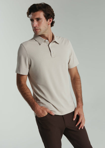 7Diamonds Sutherland Seersucker Stretch Polo