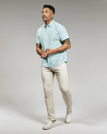 7Diamonds Hollis Seersucker Stretch Short Sleeve Shirt
