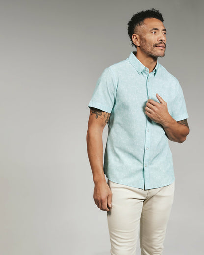 7Diamonds Hollis Seersucker Stretch Short Sleeve Shirt