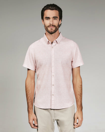 7Diamonds Hollis Seersucker Stretch Short Sleeve Shirt