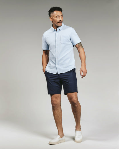 7Diamonds Bennet Seersucker Stretch Short Sleeve Shirt