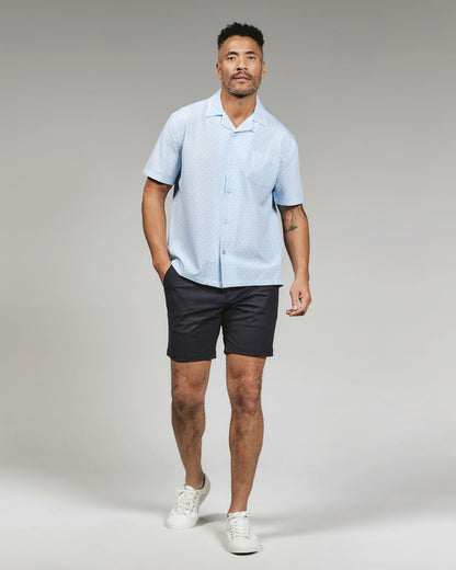 7Diamonds Costello Seersucker Stretch Camp Shirt