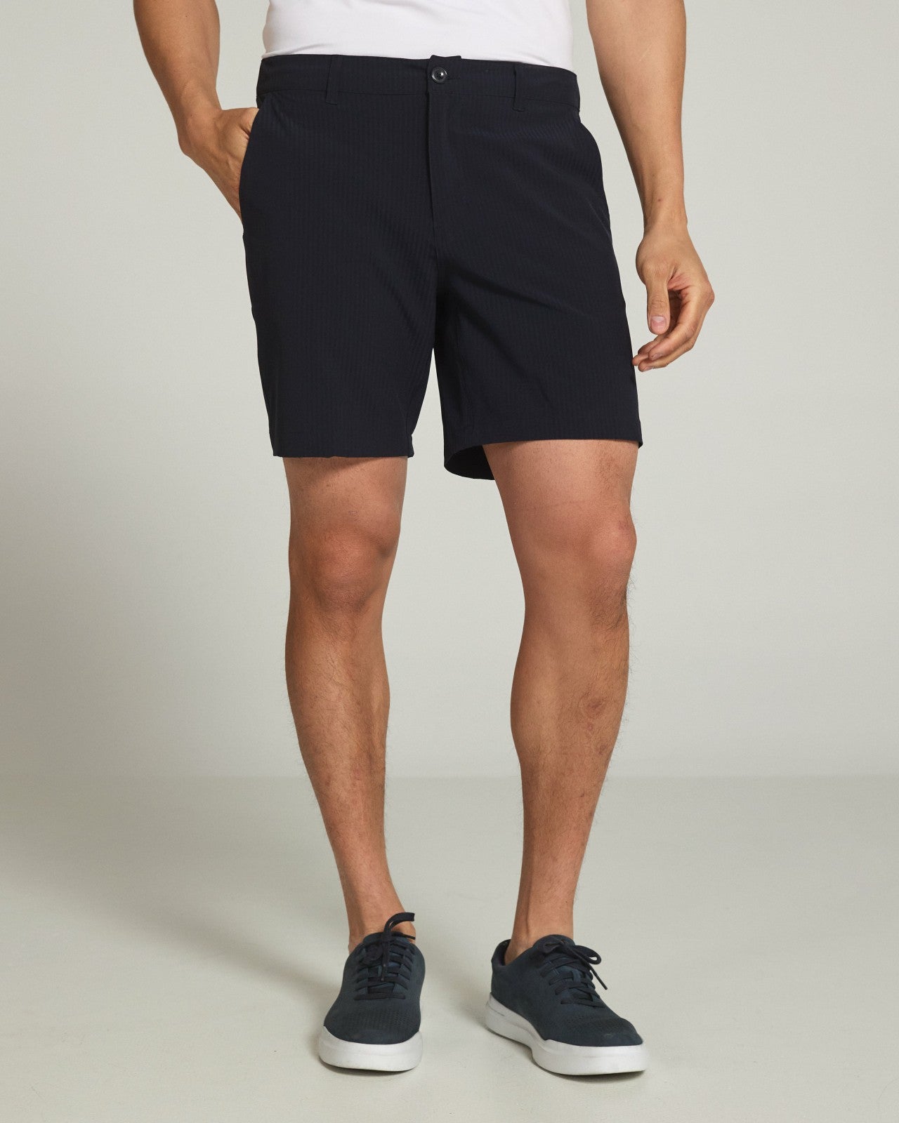 7Diamonds Carmel Seersucker Stretch Short